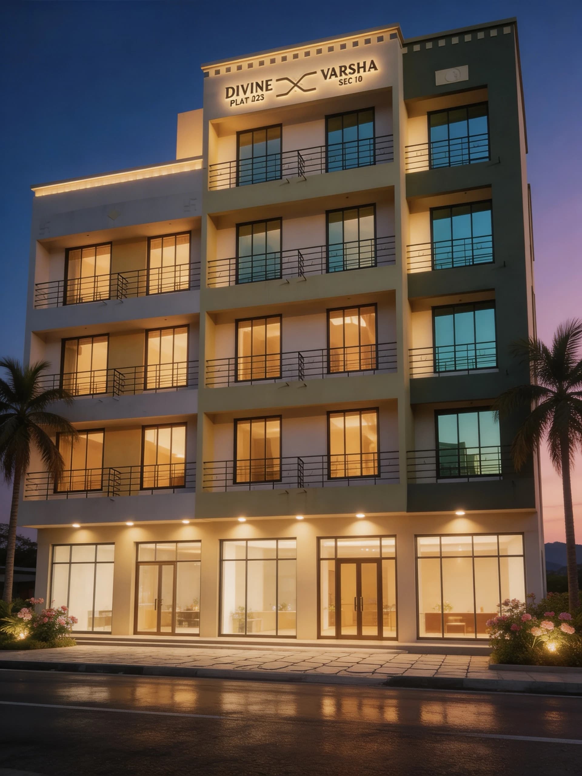 Divine Varsha  -  Building exterior view 1
