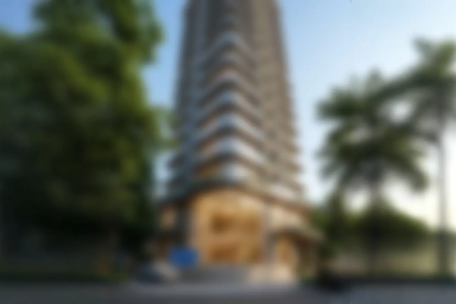 The Autograph blurred concept render, corner plot in Prabhadevi, Mumbai