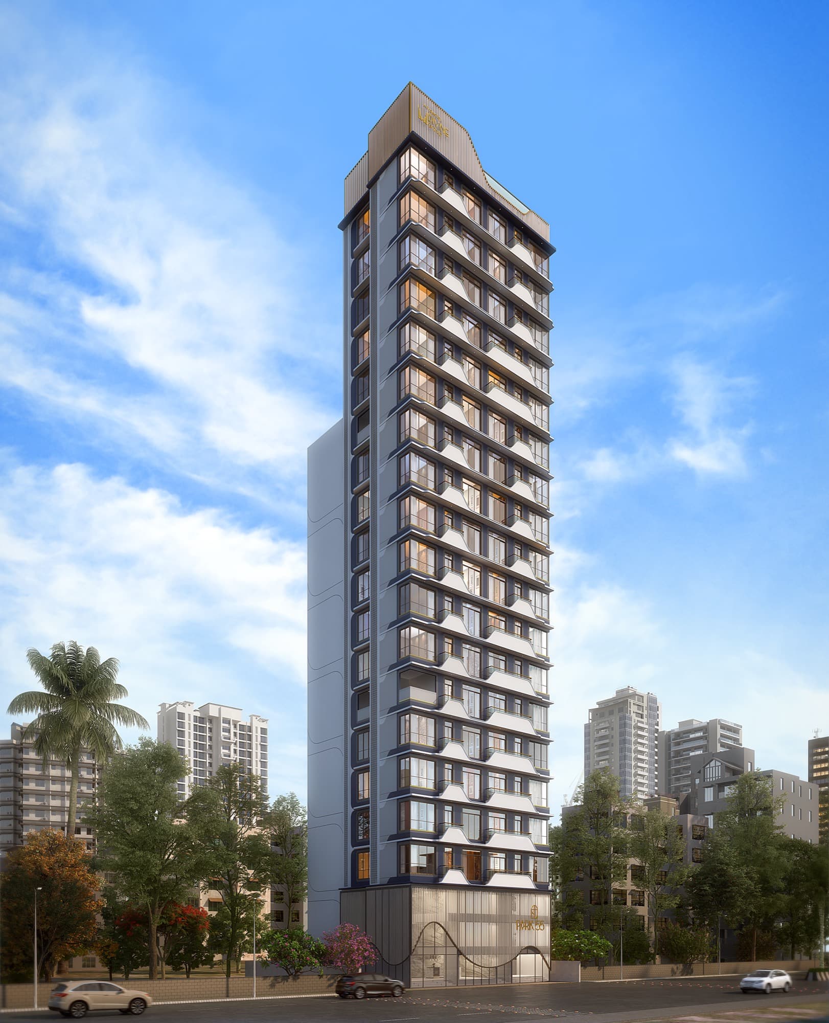 Park 55 daytime exterior
