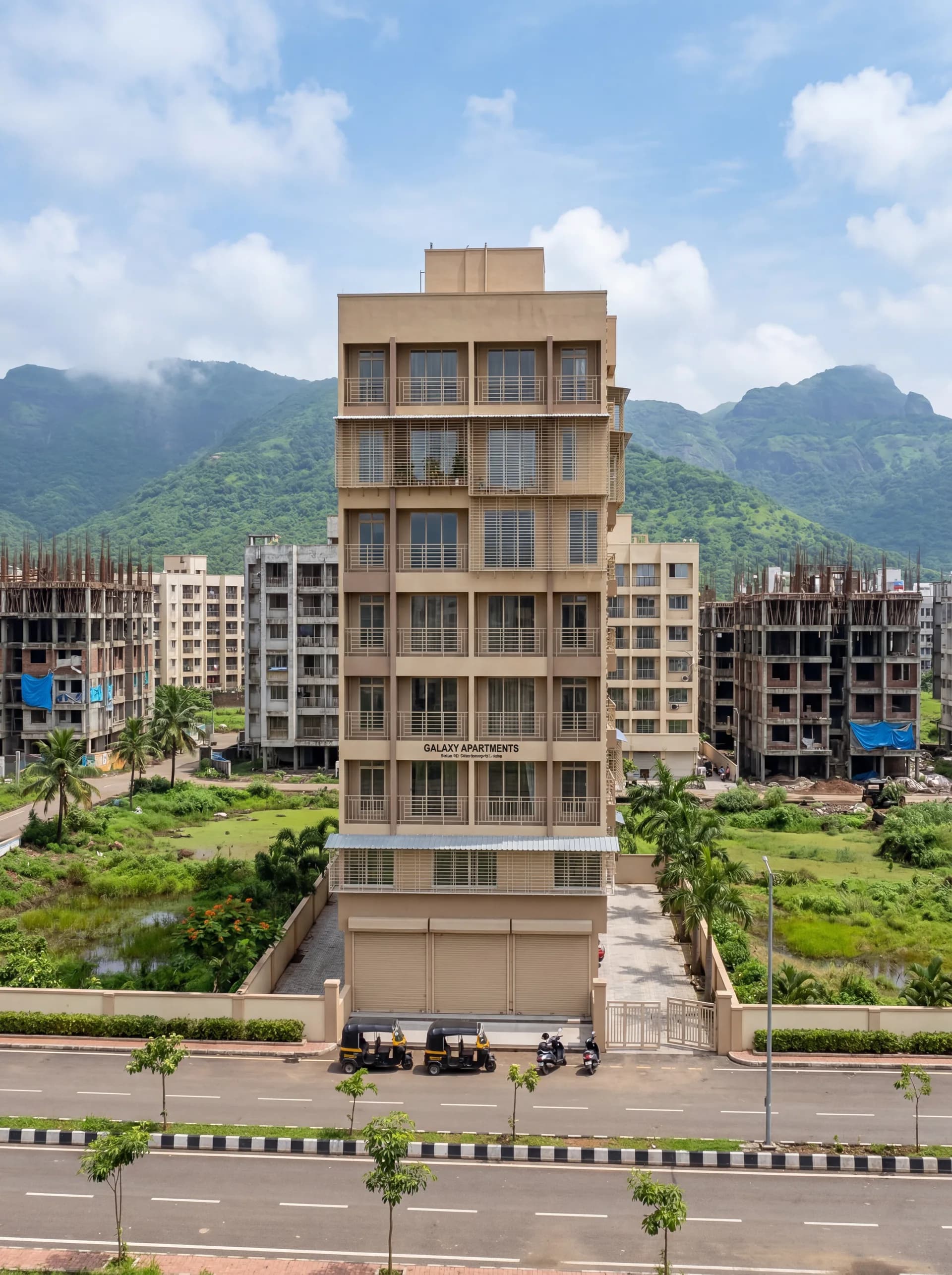 Galaxy Apartments render, view 4